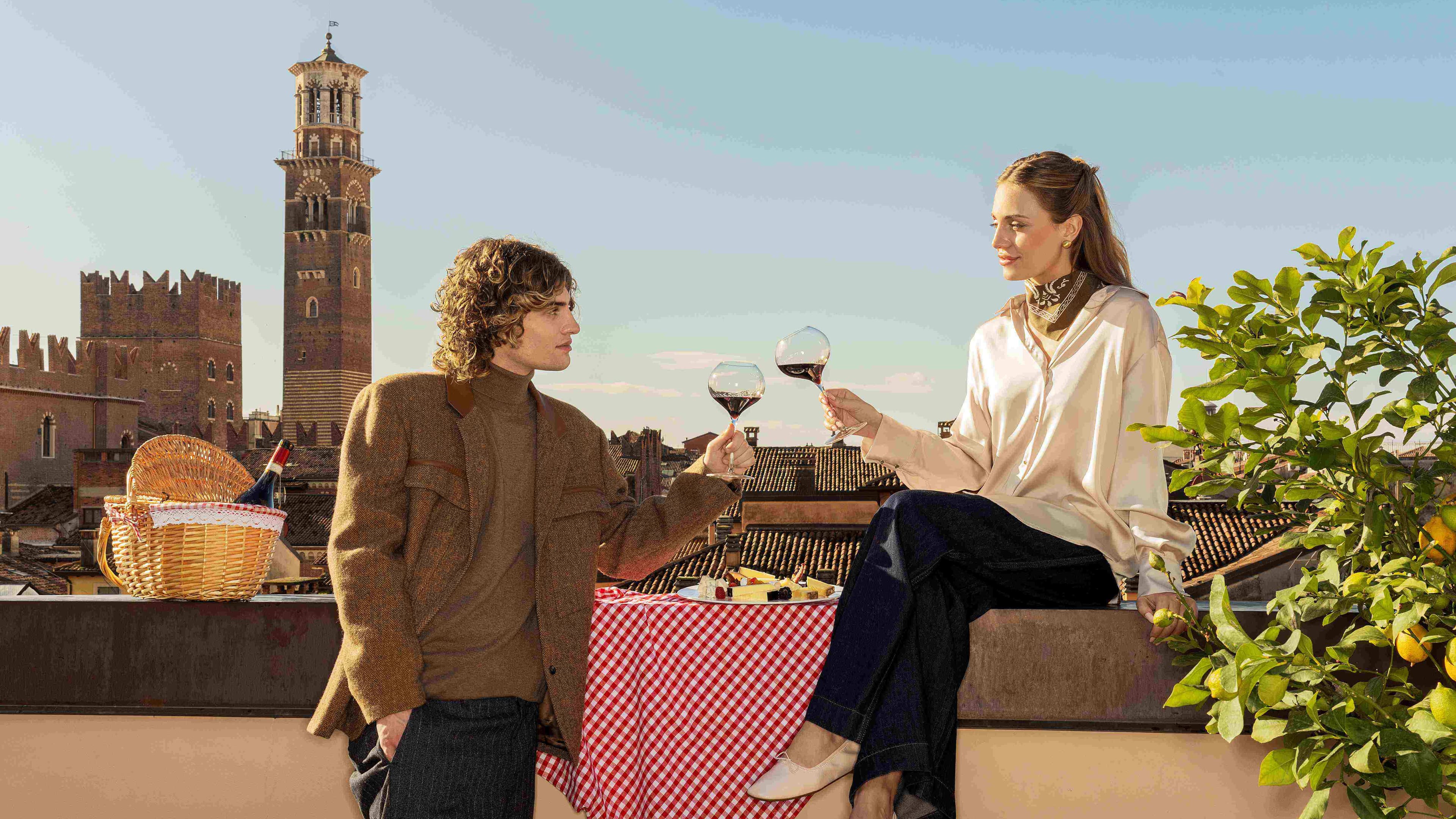 Aperitif at the Due Torri Hotel